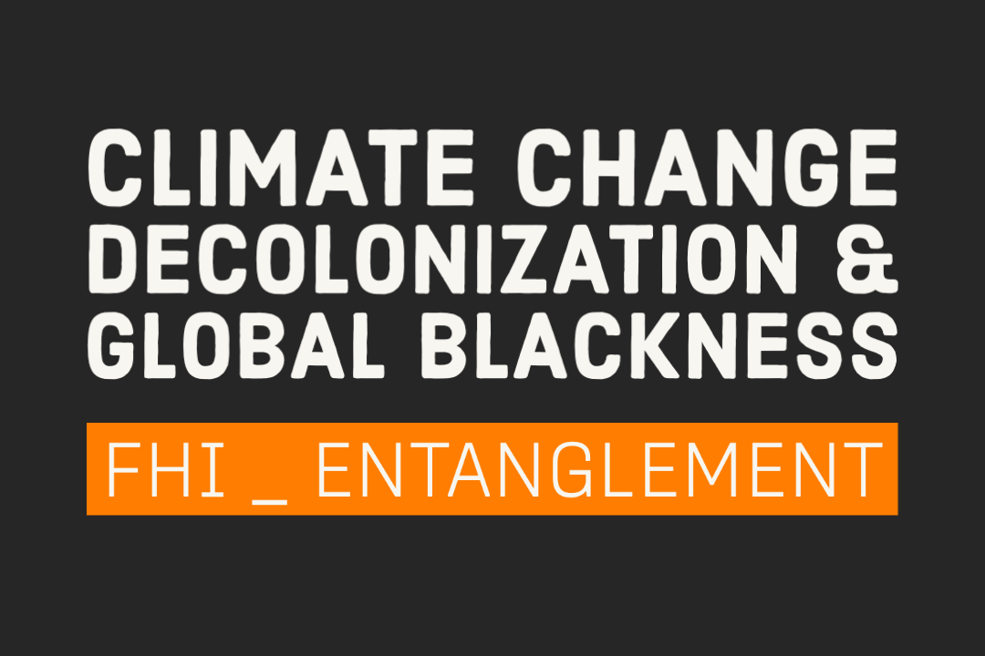 Climate Change, Decolonization &amp; Global Blackness text logo